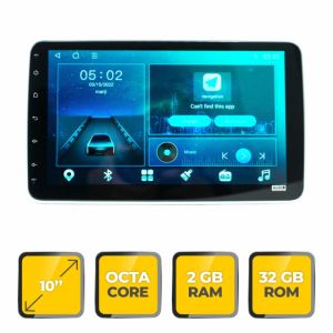 Navigatie Audiosystem universala 10", 2GB Ram, 32GB,2 DIN, 8 core, Android 10.0, 4G Sim