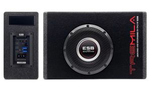 Subwoofer auto activ, cu incinta, ESB 3.WB8, 200 mm, 300W RMS