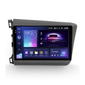 Navigatie Auto Teyes CC3 2K 360 Honda Civic 9 2011-2017 6+128GB 9.5" QLED Octa-core 2Ghz Android 4G Bluetooth 5.1 DSP